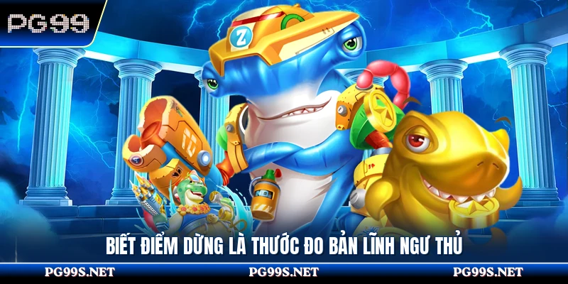 Biết điểm dừng là thước đo bản lĩnh ngư thủ 